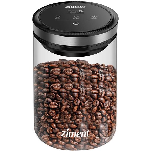 Smart Vacuum Coffee Canister with Airtight Seal
