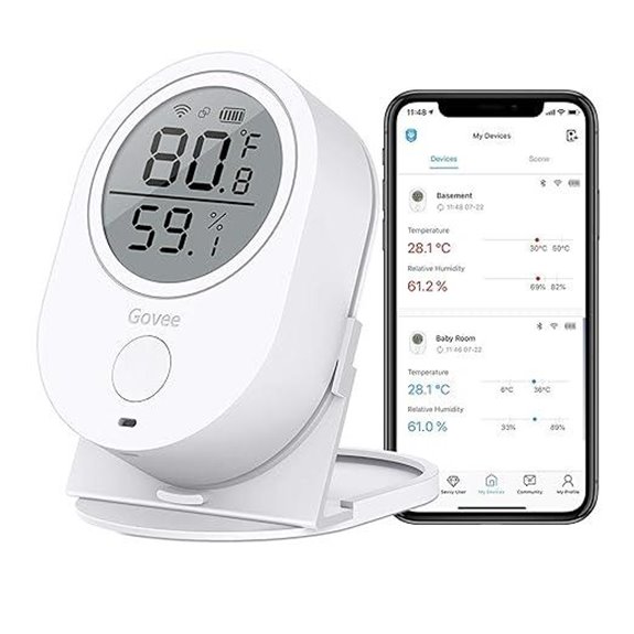 Govee WiFi Thermometer & Humidity Monitor with Alerts
