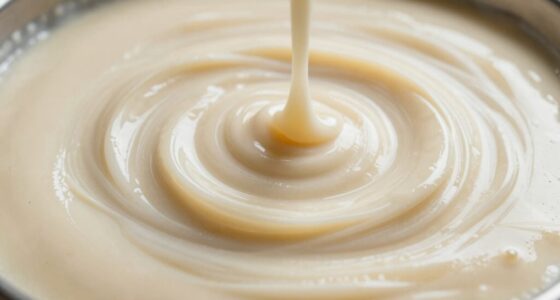 smooth flowing batter consistency