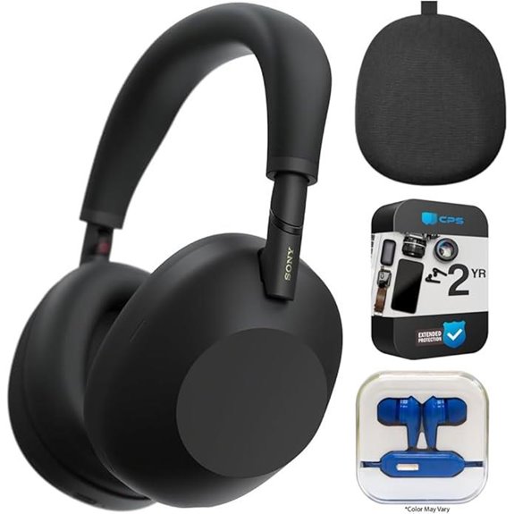 Sony WH-1000XM6 Noise Canceling Wireless Headphones Bundle