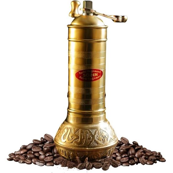 Sozen 7.6 Brass Manual Coffee Grinder