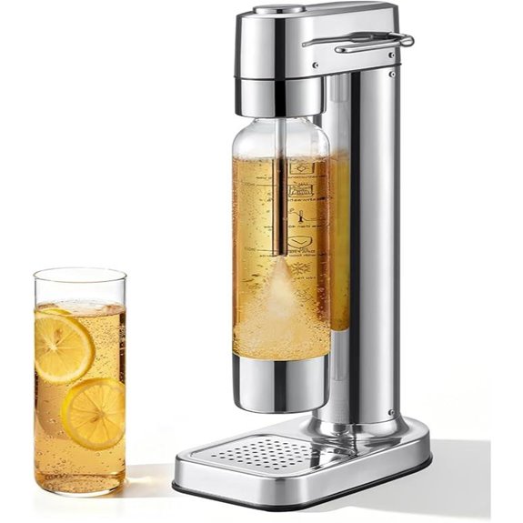 MOKKOM Sparkling Water Maker with Bottle