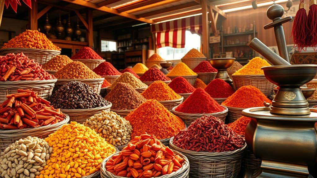 spice trade shaped cuisine
