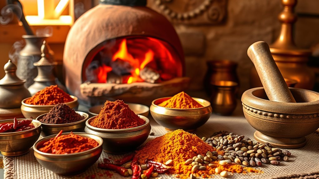 spicy traditional desert cuisine