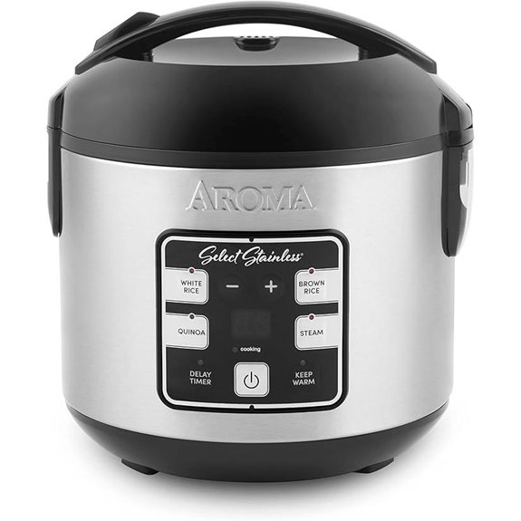 Aroma Stainless Digital Rice & Grain Cooker