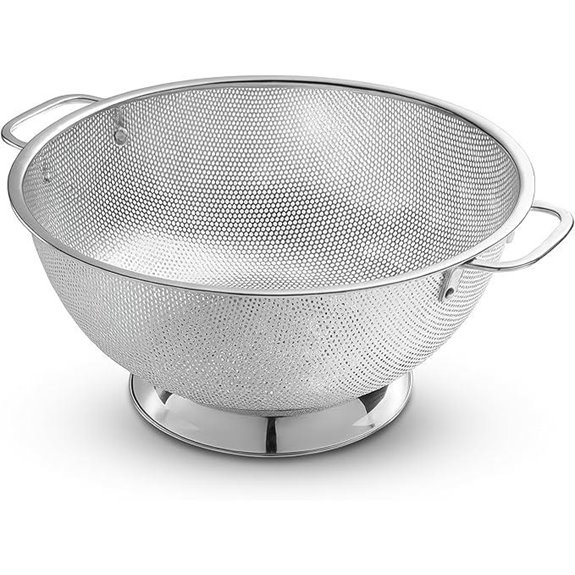 Bellemain 5 Qt Stainless Steel Kitchen Colander