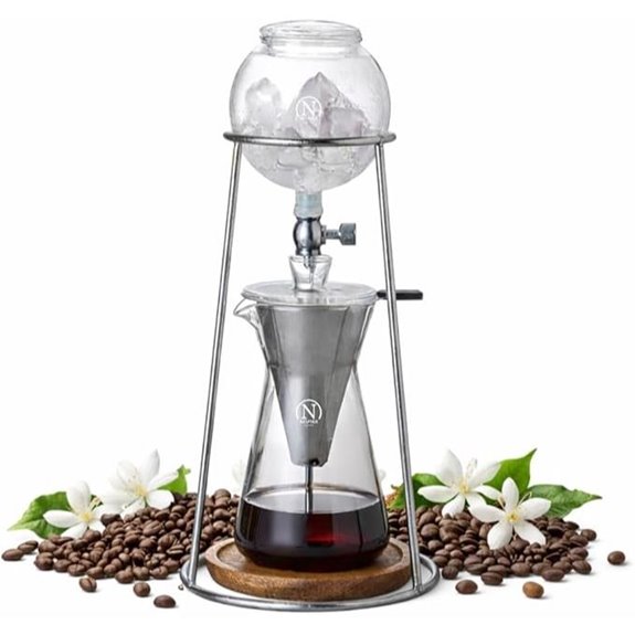 Nispira Cold Brew Coffee Maker 400mL Stainless Steel