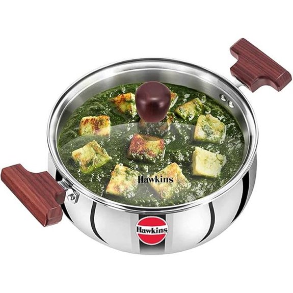Hawkins 2L Stainless Steel Cook & Serve Handi