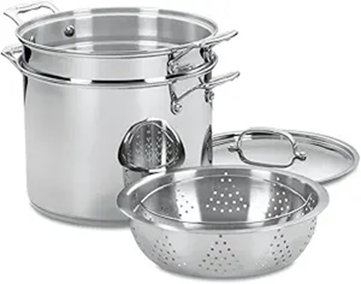 Cuisinart 4-Piece Stainless Steel Cookware Set