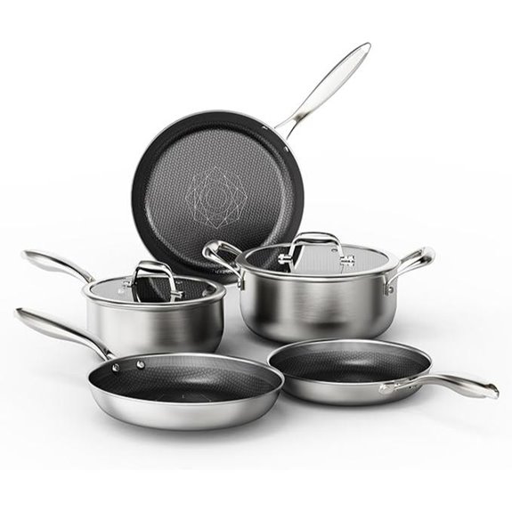 COOKER KING Stainless Steel Cookware Set