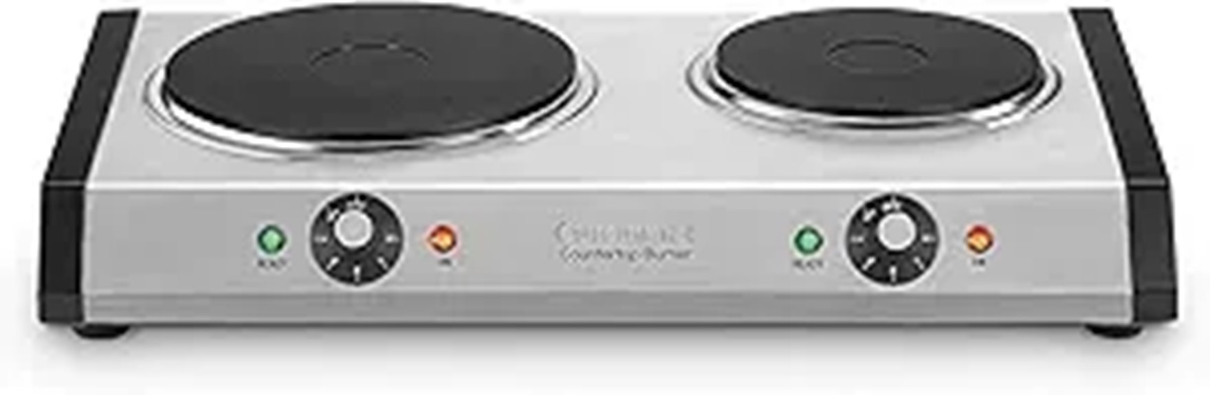 Cuisinart CB-60P1 Countertop Double Burner Stainless Steel/Black