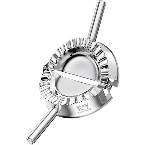 Stainless Steel Ravioli and Dumpling Maker (4-inch)