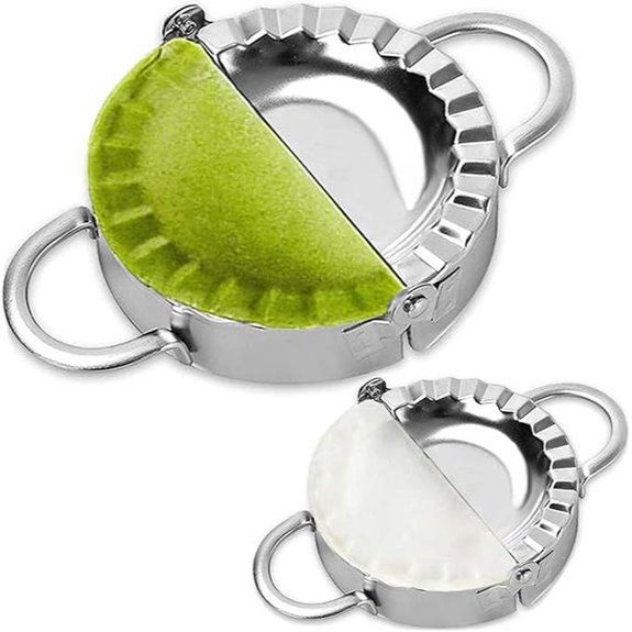 Stainless Steel Dumpling & Ravioli Mold (2-Pack)