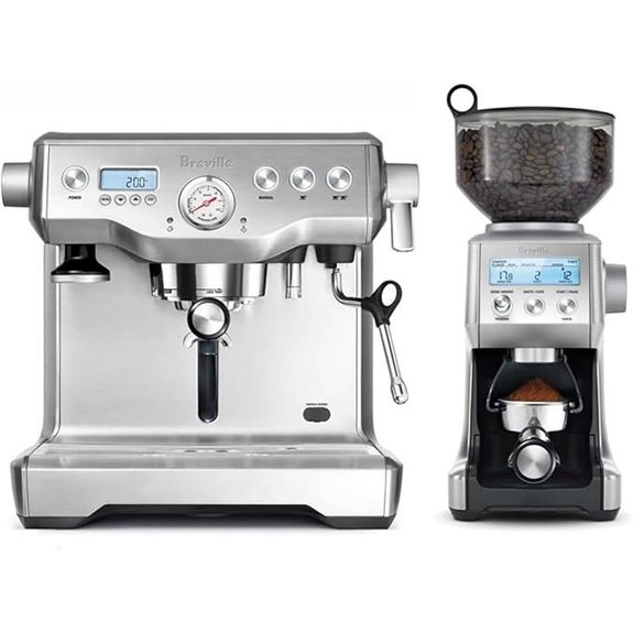 Breville Espresso Machine & Grinder Duo Stainless Steel
