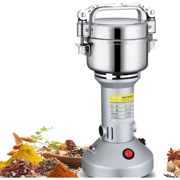 Stainless Steel Electric Grain Mill Grinder