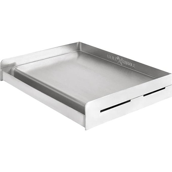 Little Griddle Sizzle-Q SQ180 Stainless Steel Griddle