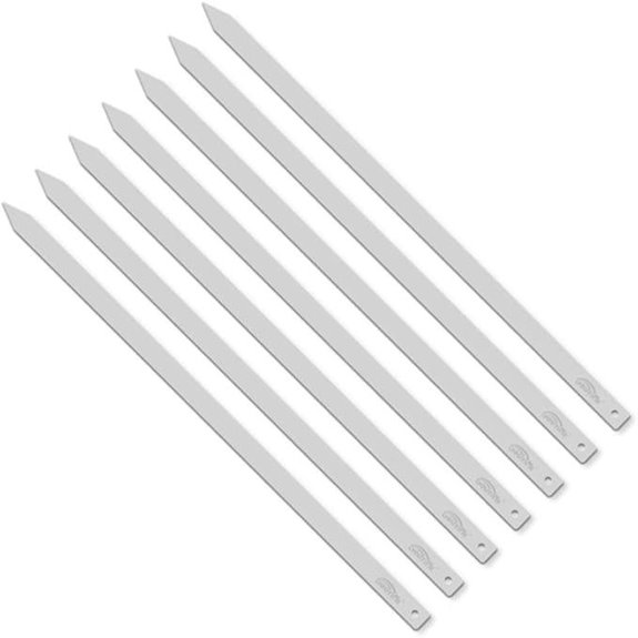 Goutime Stainless Steel 27-Inch Kebab Skewers (Set of 7)