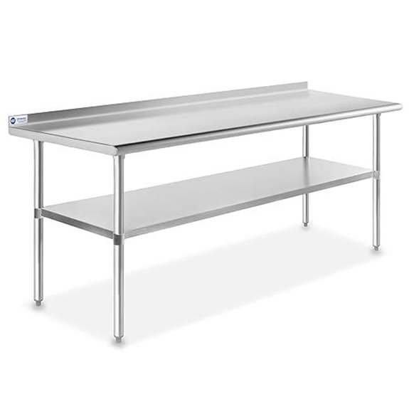 GRIDMANN Stainless Steel Kitchen Prep Table 72x30