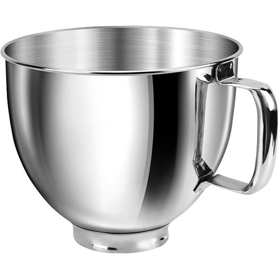 5 Quart Stainless Steel Mixing Bowl for KitchenAid