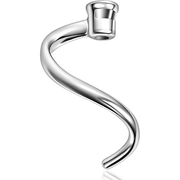 Stainless Steel Dough Hook for KitchenAid Mixers