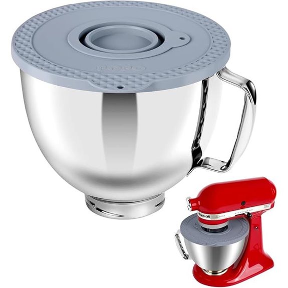 5 Quart Stainless Steel Mixer Bowl Set