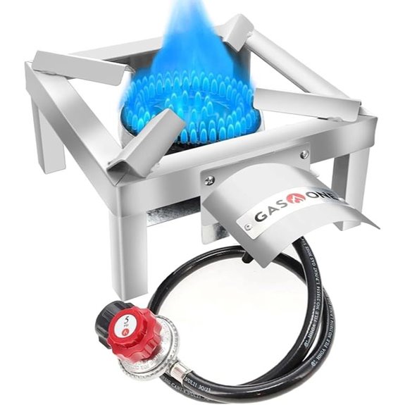 GasOne Stainless Steel Propane Burner for Outdoor Cooking