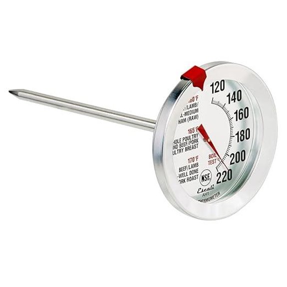 Escali AH1 Stainless Steel Oven Meat Thermometer