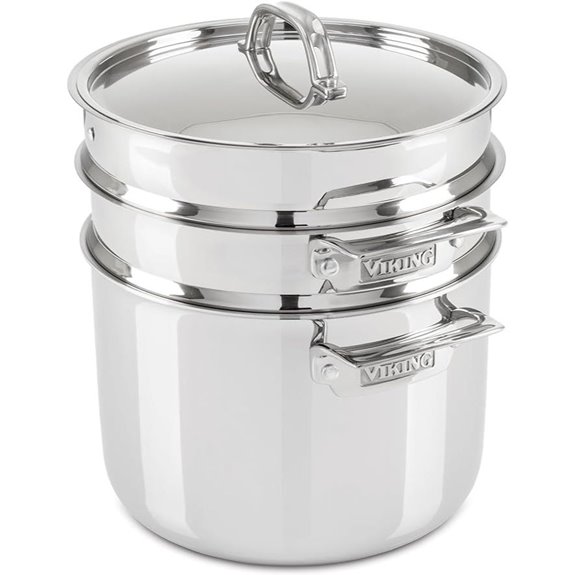 Viking 3-Ply Stainless Steel Pasta Pot Set