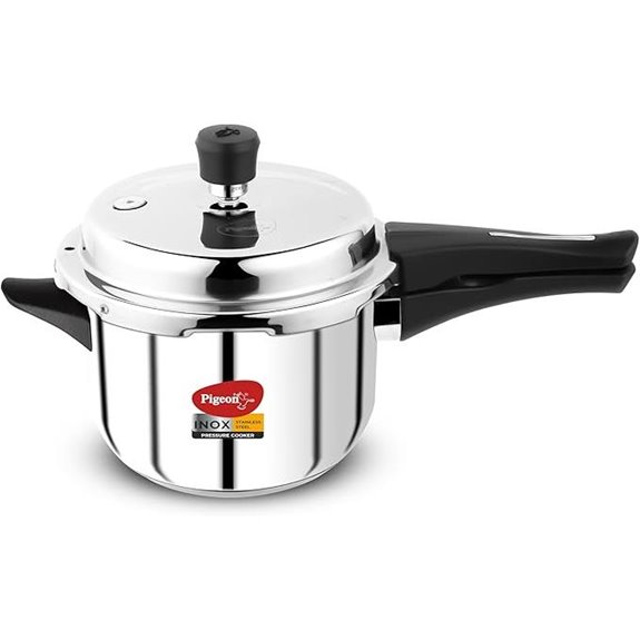 Pigeon 3 Quart Stainless Steel Pressure Cooker