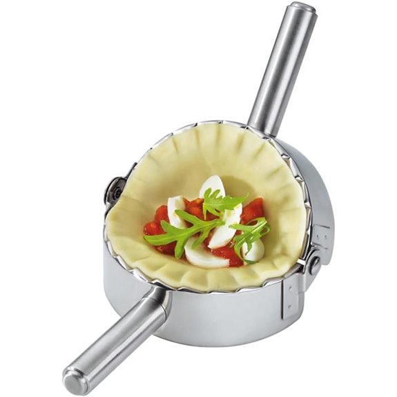 Stainless Steel Ravioli and Dumpling Mold (4.5 inch)