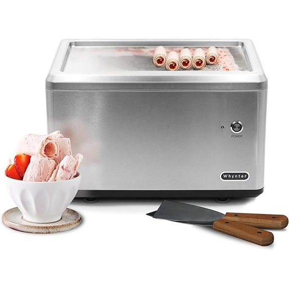 Whynter ICR-300SS Stainless Steel Rolled Ice Cream Maker
