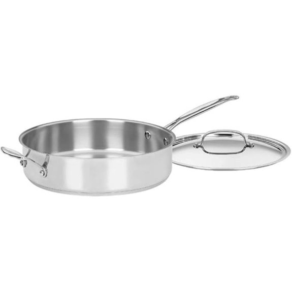 Cuisinart 5.5 Quart Stainless Steel Sauté Pan
