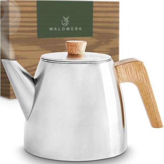 WALDWERK Stainless Steel Tea Pot with Infuser
