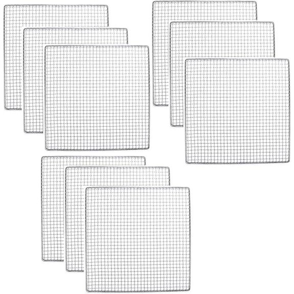 Stainless Steel Trays for Excalibur Dehydrator (9 Pack)