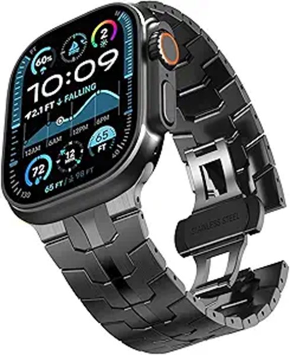 Stainless Steel Apple Watch Band for Series and Ultra