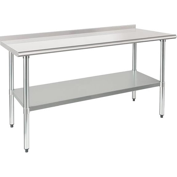 HARDURA Stainless Steel Prep & Work Table 24x60