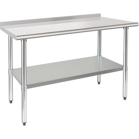 HARDURA Stainless Steel Prep & Work Table 24x48