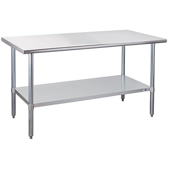 Profeeshaw 60x30 Inch Stainless Steel Commercial Work Table