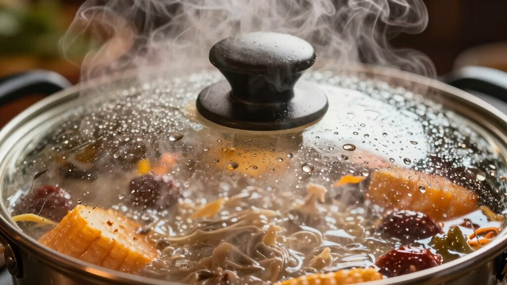steam enhances flavor and tenderness