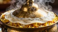 steam seals in biryani
