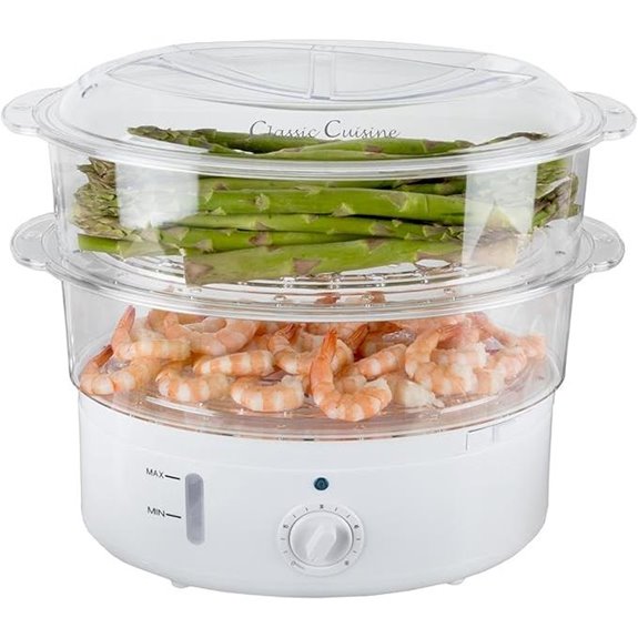 Vegetable & Rice Steamer Cooker with Timer