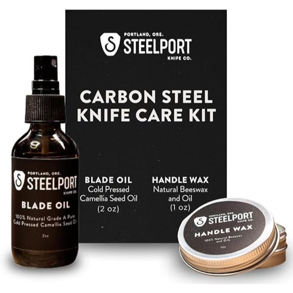 Steelport Carbon Steel Knife Care Kit with Blade Oil