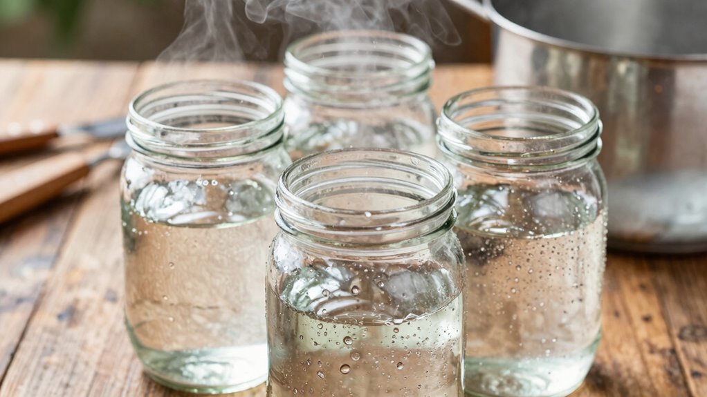 sterilize jars thoroughly before use