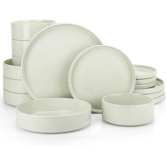 Vesteel 16-Piece Stoneware Dinnerware Set for 4