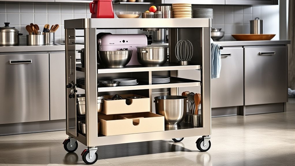 storage capacity and adjustability