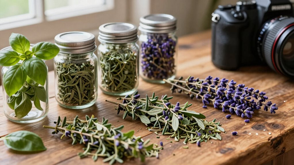 store herbs airtight dark dry