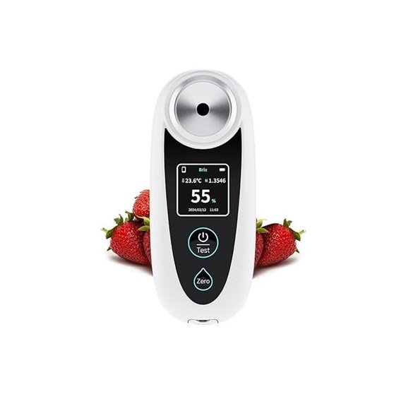 Brix Refractometer with ATC for Sugar Testing
