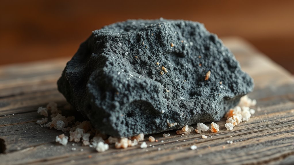 sulfur content and mineral diversity