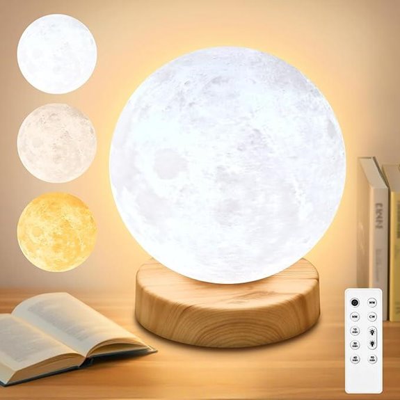 Light Therapy Lamp with Sunlight and Remote Control