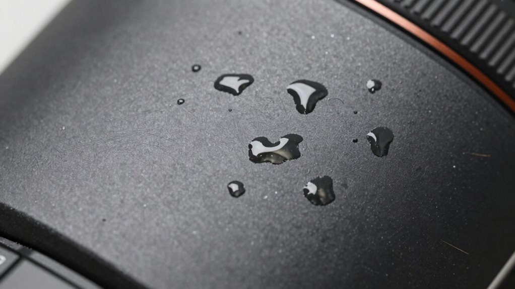 surface corrosion and mineral buildup